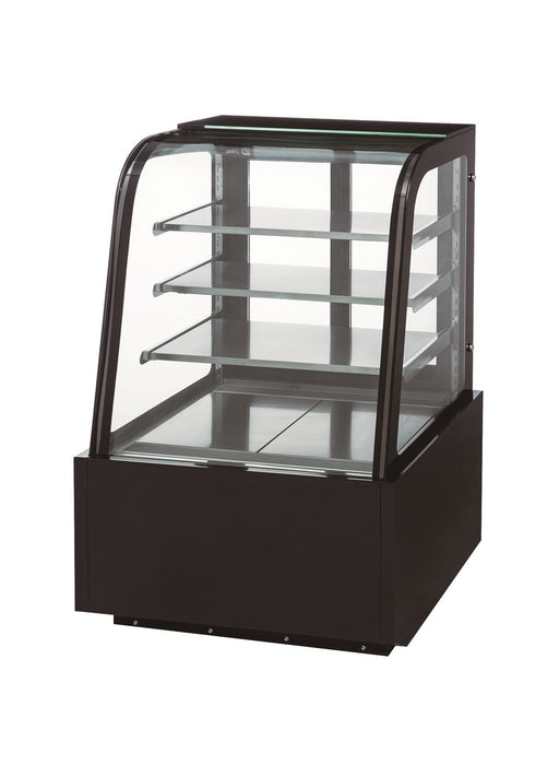 Dukers DDM36R-CB, Curved Glass 36″ Cake Showcase, Bakery Cases, Refrigerator